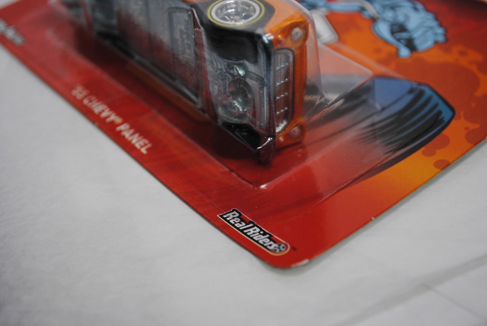 Hot Wheels Marvel Ghost Rider 55 Chevy Panel Truck Real Riders Pop Culture