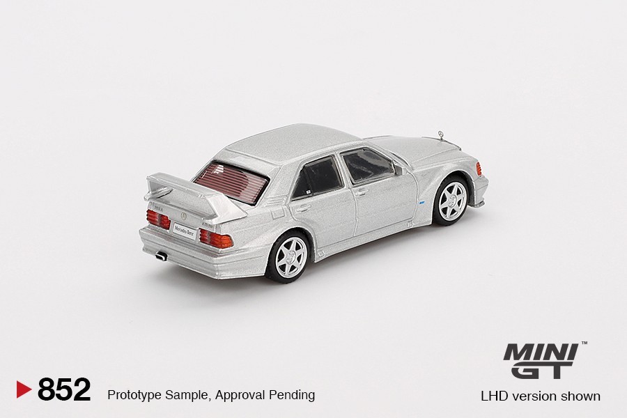 Mini GT 1:64 Mercedes-Benz 190E 2.5-16 Evolution II – Astral Silver #852