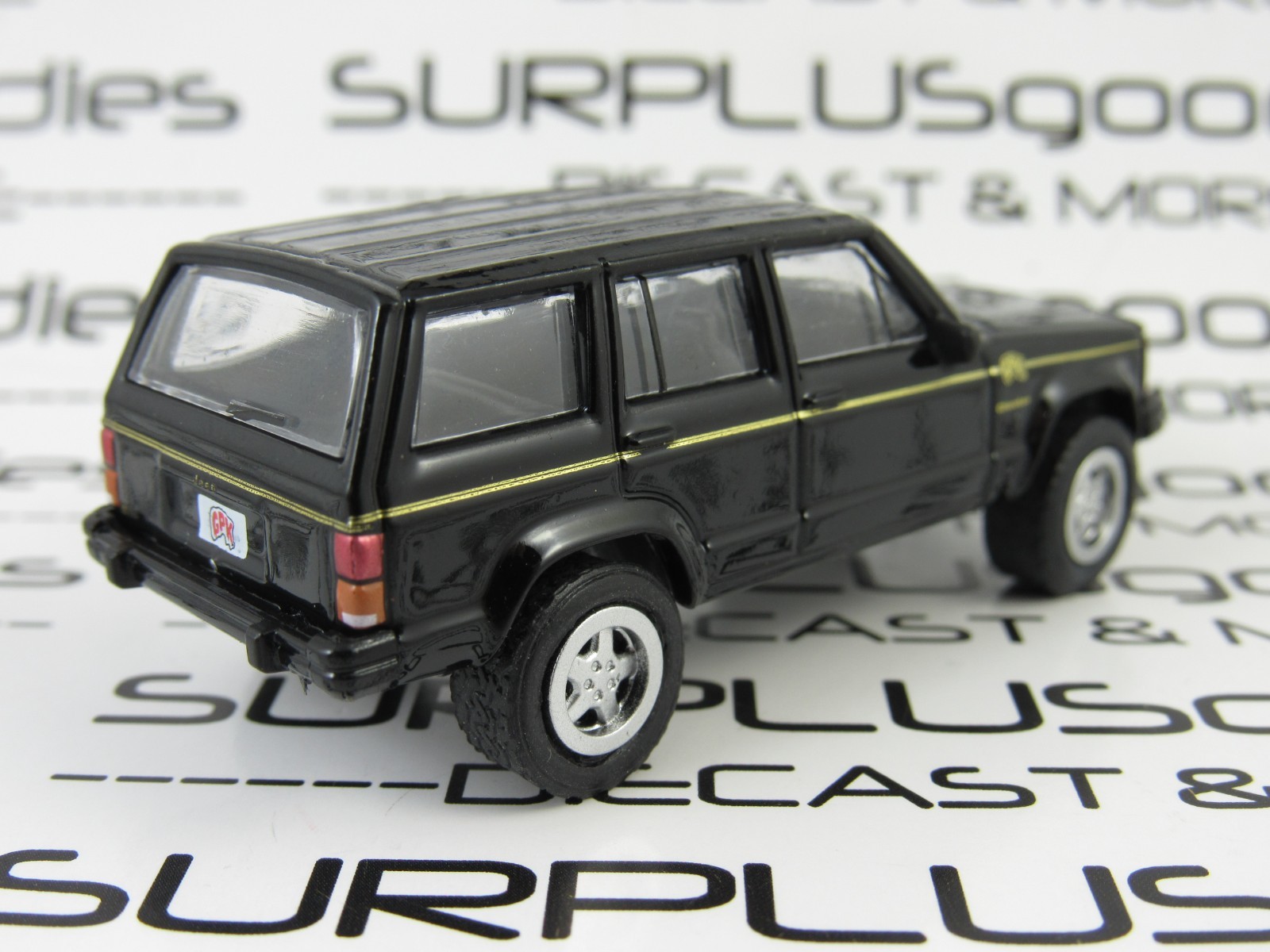 2022 Greenlight 1:64 Scale LOOSE Collectible Black 1993 JEEP CHEROKEE 4X4