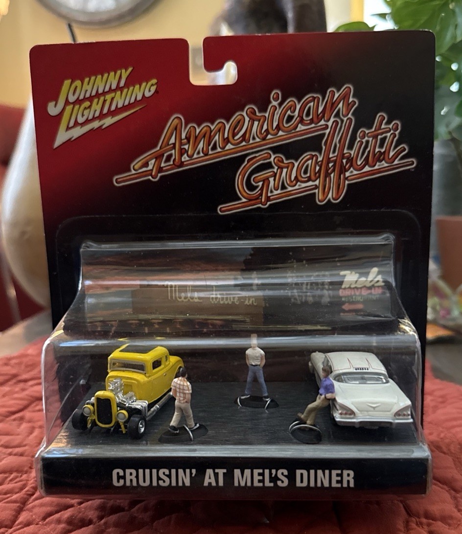 Johnny Lightning American Graffiti Cruisin’ at Mel’s Diner E33