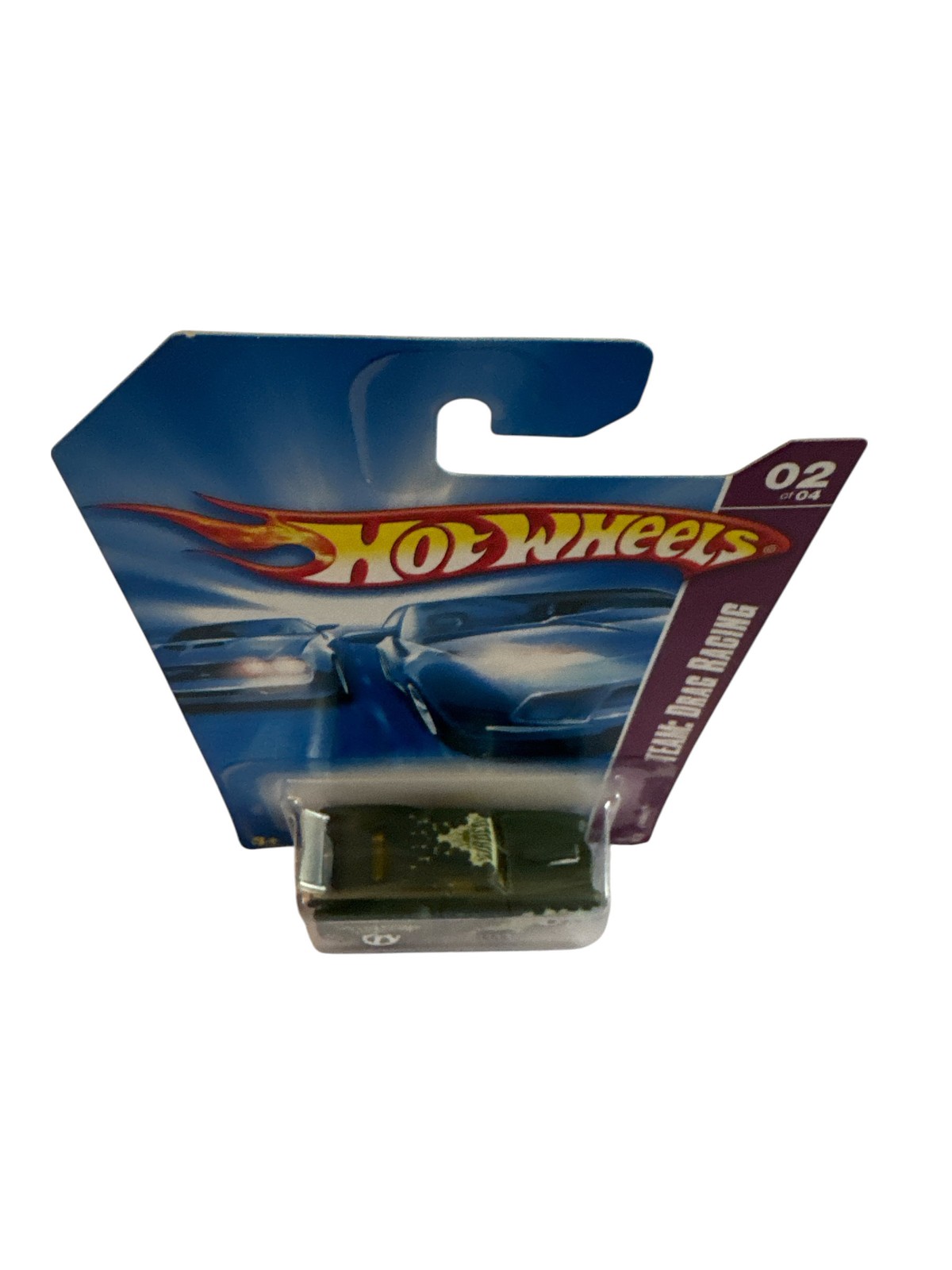 Hot Wheels 2008 TEAM: Drag Racing Series #158 Jaded Flat Olive w/ 5SPs