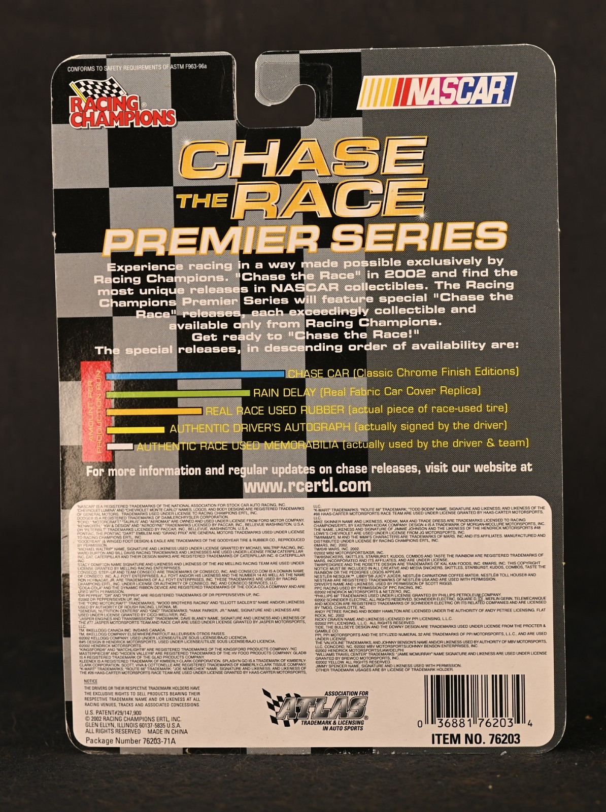 Racing Champions 2002 NASCAR Premier Series #66 Todd Bodine Kmart Blue Light