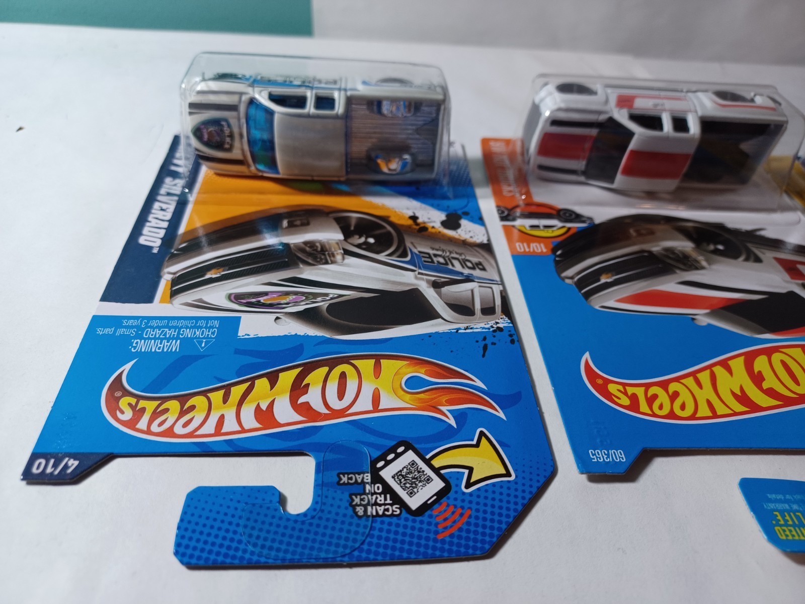 Hot Wheels Chevy Silverado lot of 3, 2007 New M 2012 Main Street 2016 Hot Trucks