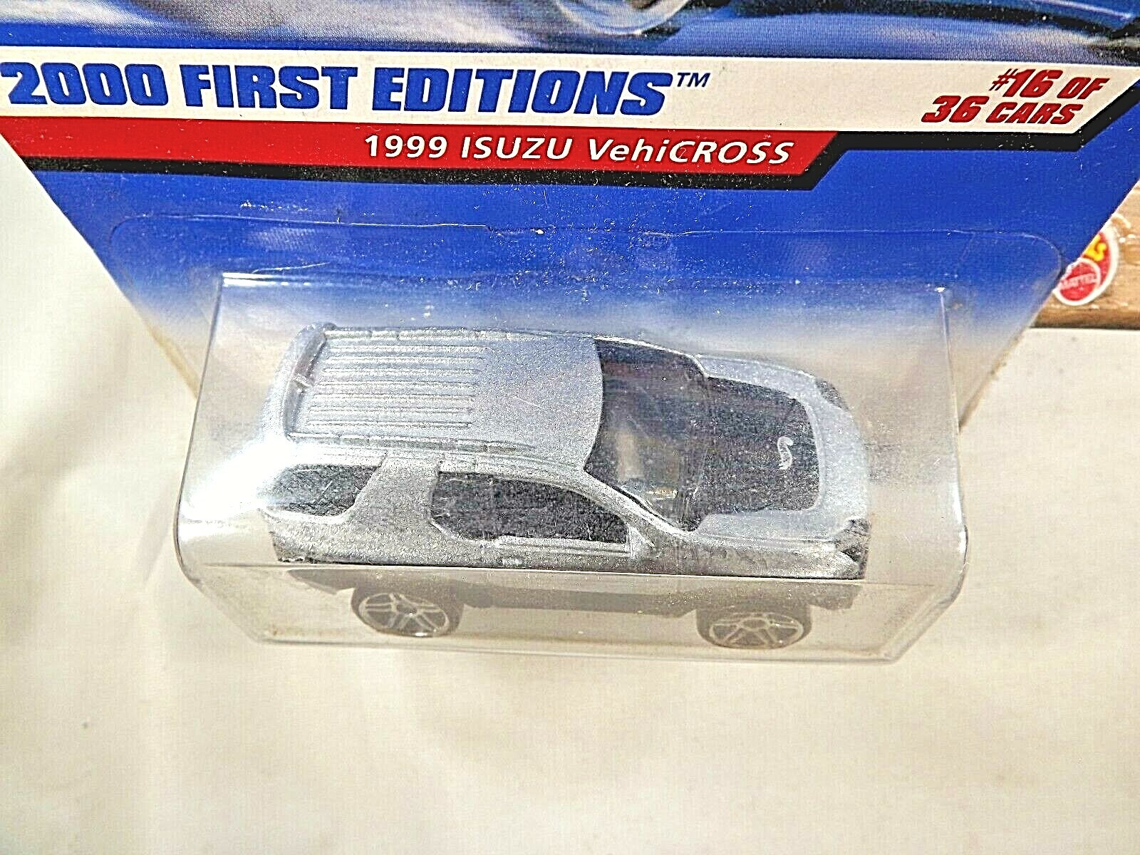 2000 Hot Wheels #76 First Editions 16/36 1999 ISUZU VEHICROSS Silver-Black w/Pr5