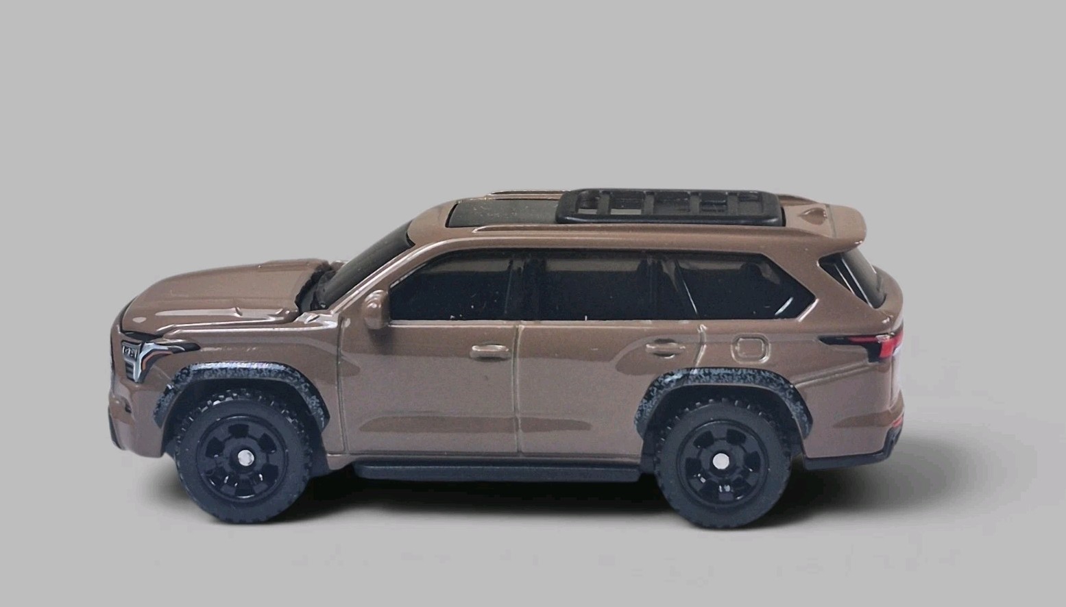 2024 TOYOTA SEQUOIA TRD PRO Diorama Collectible DieCast Model 1:64 Brown LOOSE