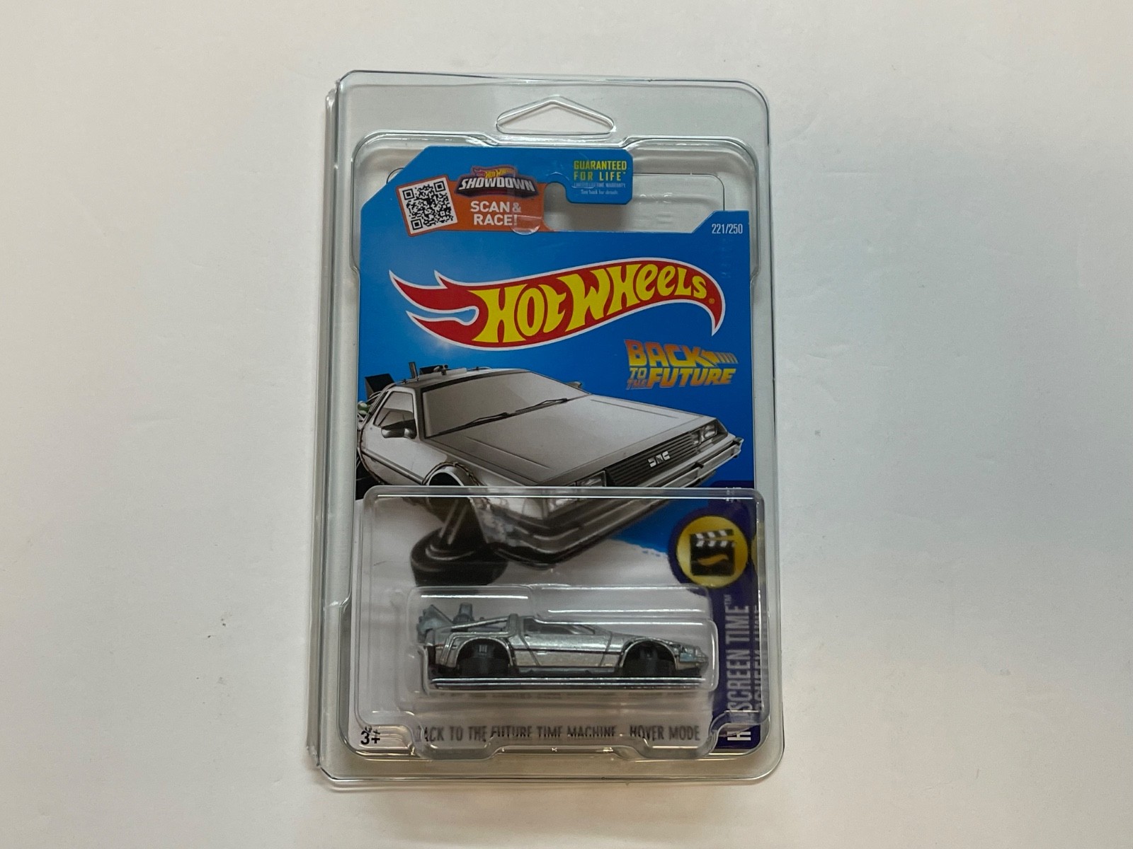 2016 HOT WHEELS HW SCREEN TIME BACK TO THE FUTURE TIME MACHINE-HOVER MODE #1/5