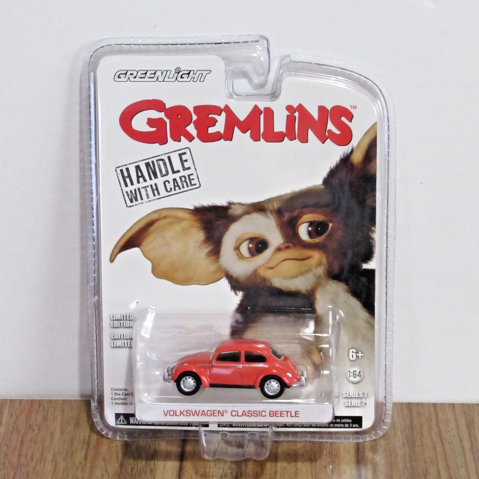 GREENLIGHT 1/64 HOLLYWOOD VOLKSWAGEN CLASSIC BEETLE GREMLINS SERIES 7