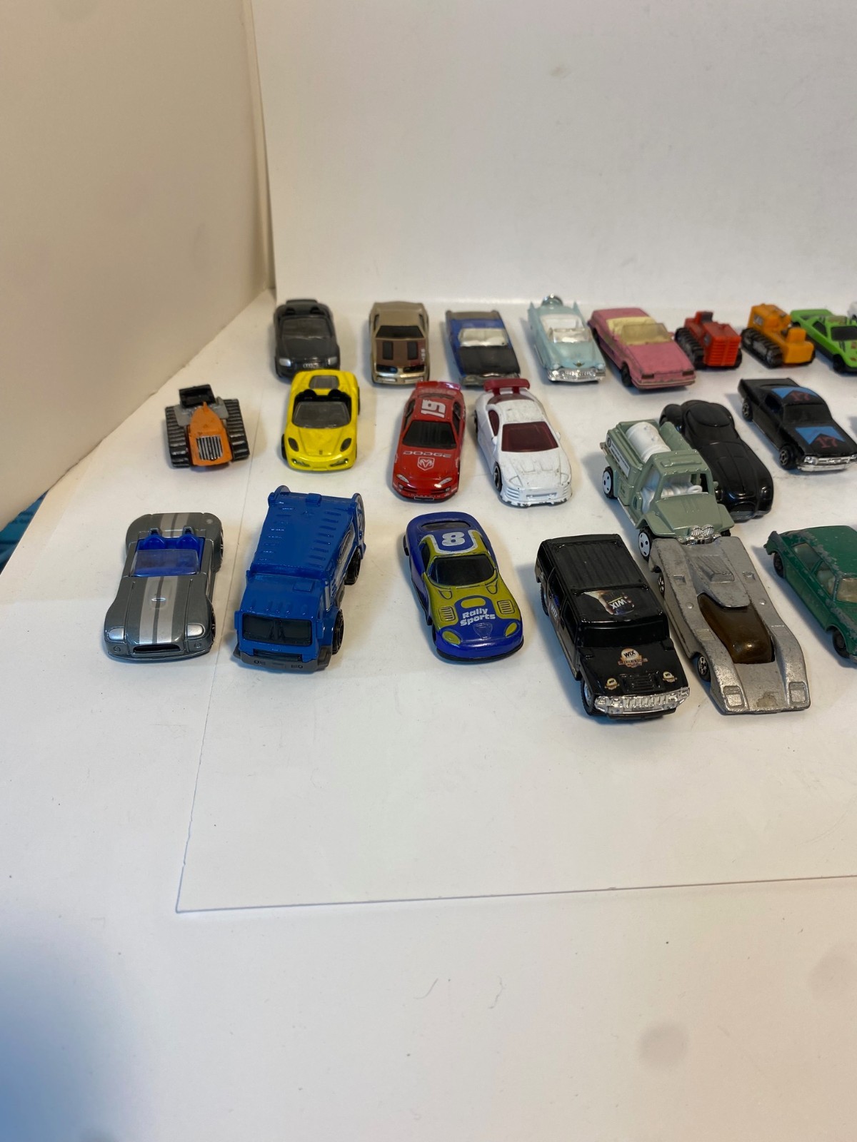 Lot of 185 Matchbox cars, trucks, and other equipment HO scale