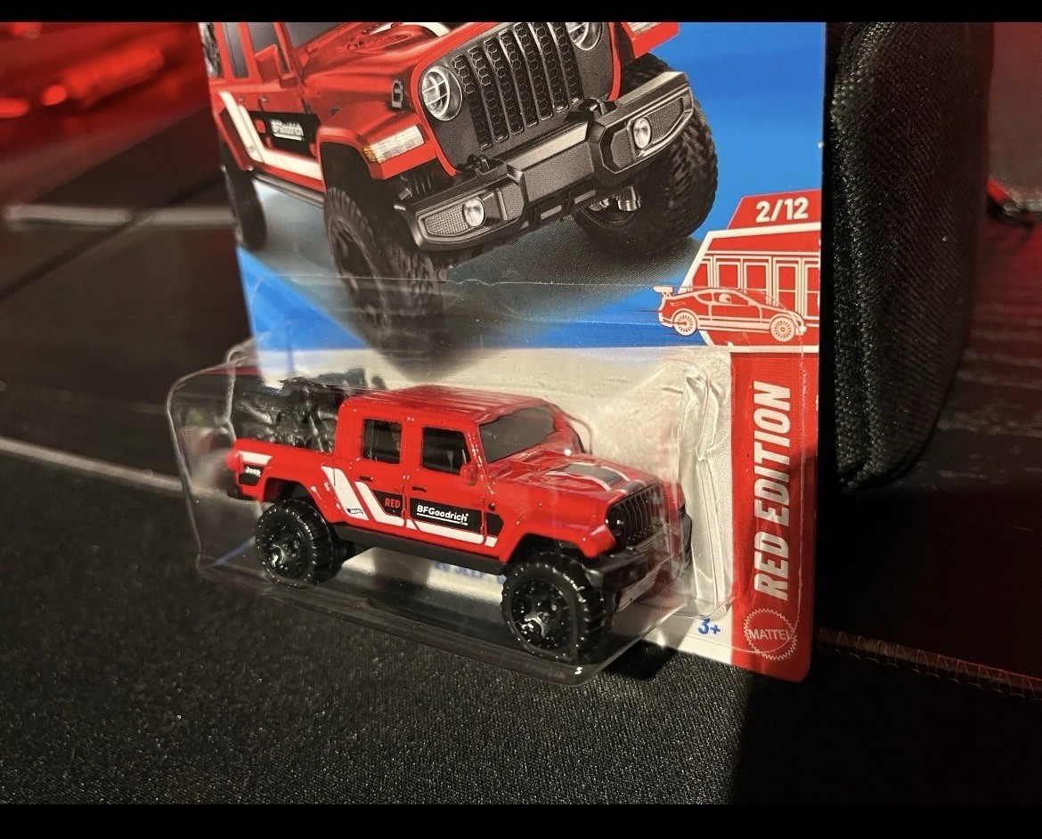 Red Edition – ’20 Jeep Gladiator – HotWheels