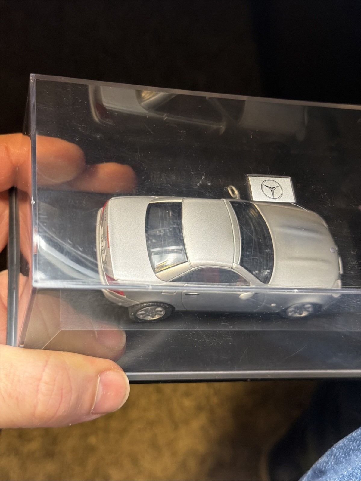 Herpa 1/43 Mercedes Benz SLK 230 Grey. With Hard Top.