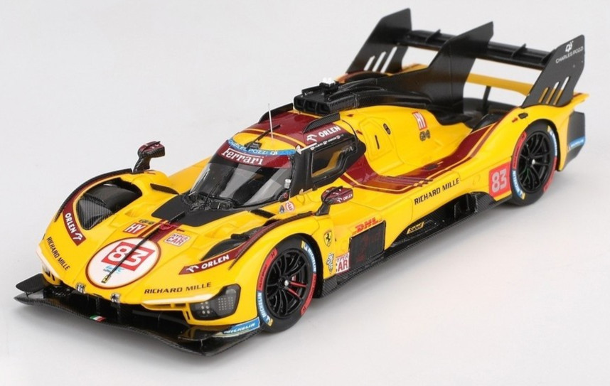 BBR Models Ferrari 499P #83 – AF Corse – 2025 WEC Qatar 1:43 Diecast Car CS018