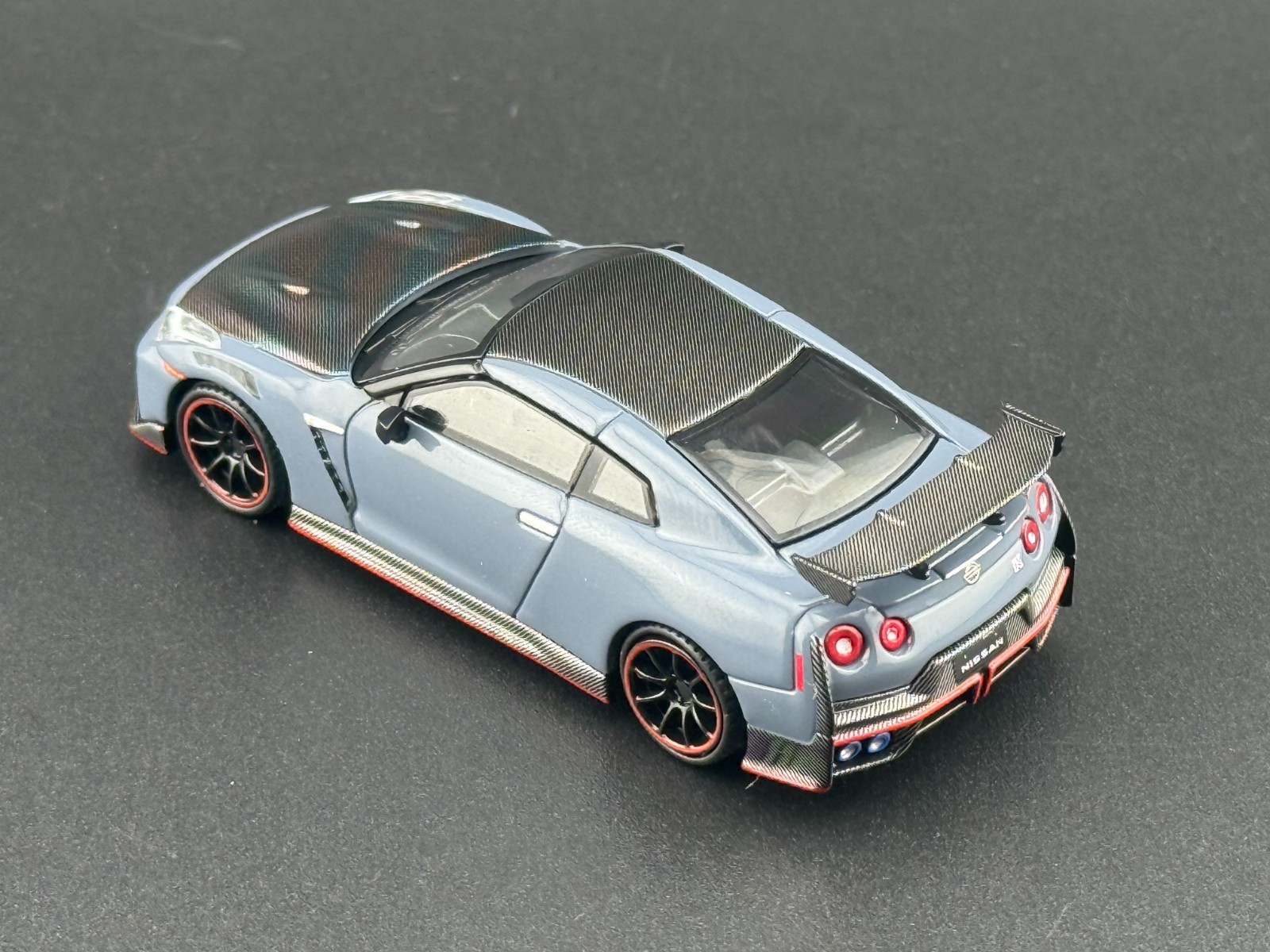 Mini GT Nissan GT-R Nismo 2024 NISMO – Stealth Gray #868 1/64