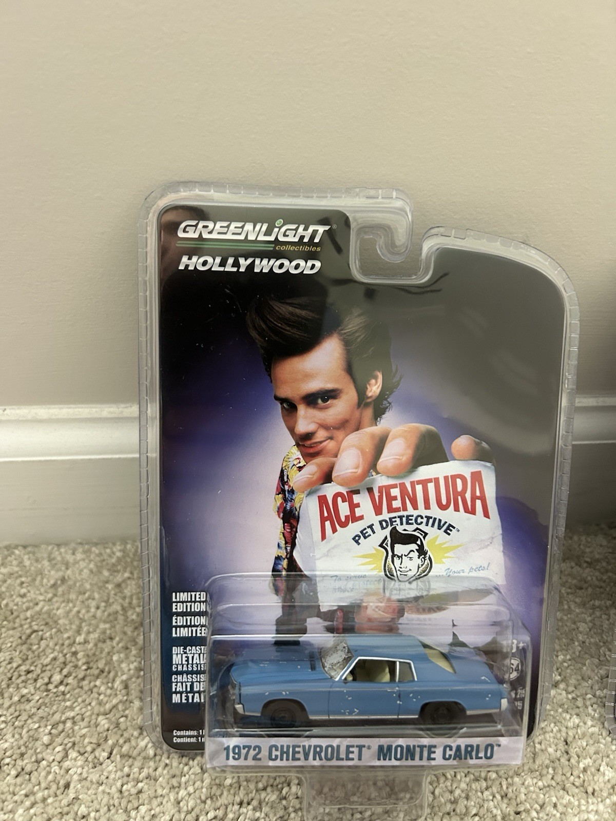 Greenlight Hollywood Series Ace Ventura Pet Detective Set For 4 Cars 1:64 Scale