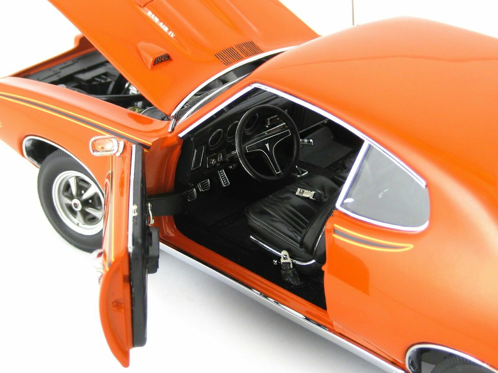 Pontiac GTO Race Car Classic Custom Built Metal Model 1 24 Hot Rod 12 Promo 18