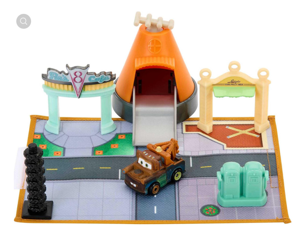 Mattel Disney and Pixar Cars Mini Racers Playset,