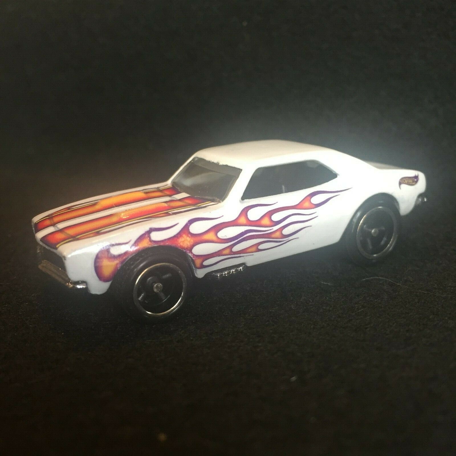 Clear 1:64 Waterslide Decal for 67 Camaro Red Flames