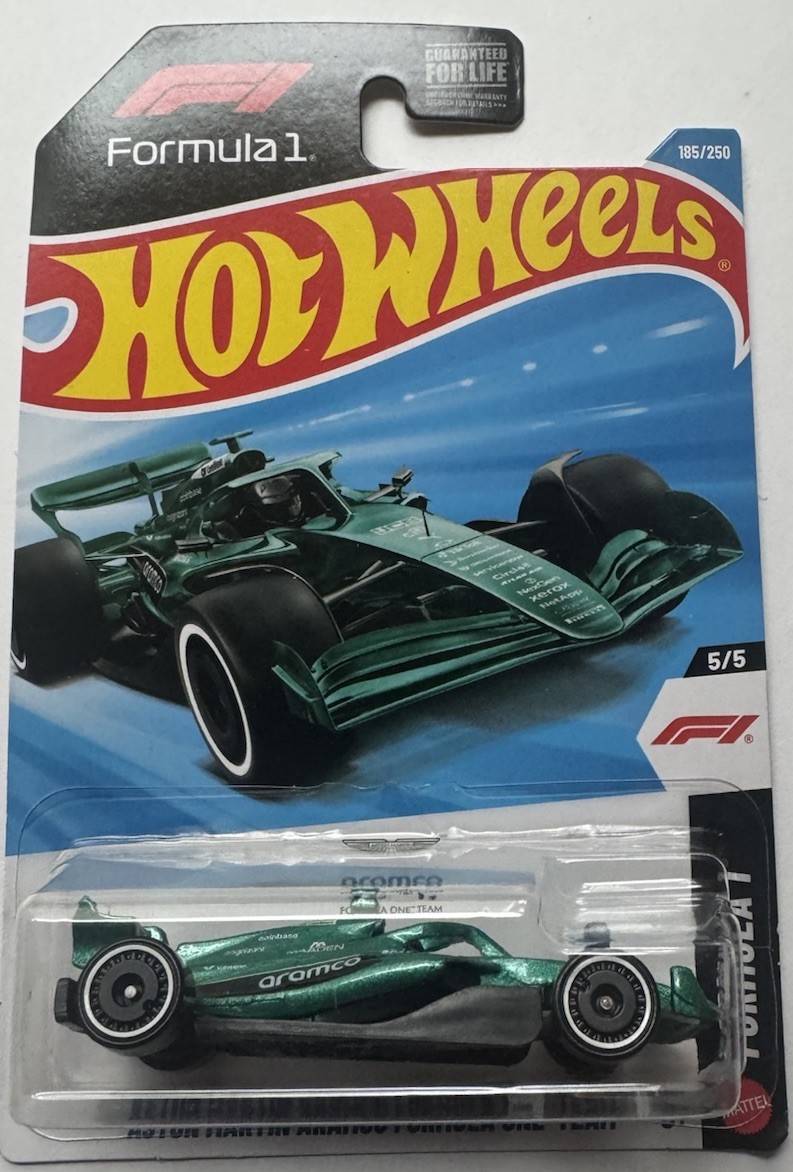 2026 Hot Wheels FORMULA 1 5/5 Aston Martin Formula One Team 185/250