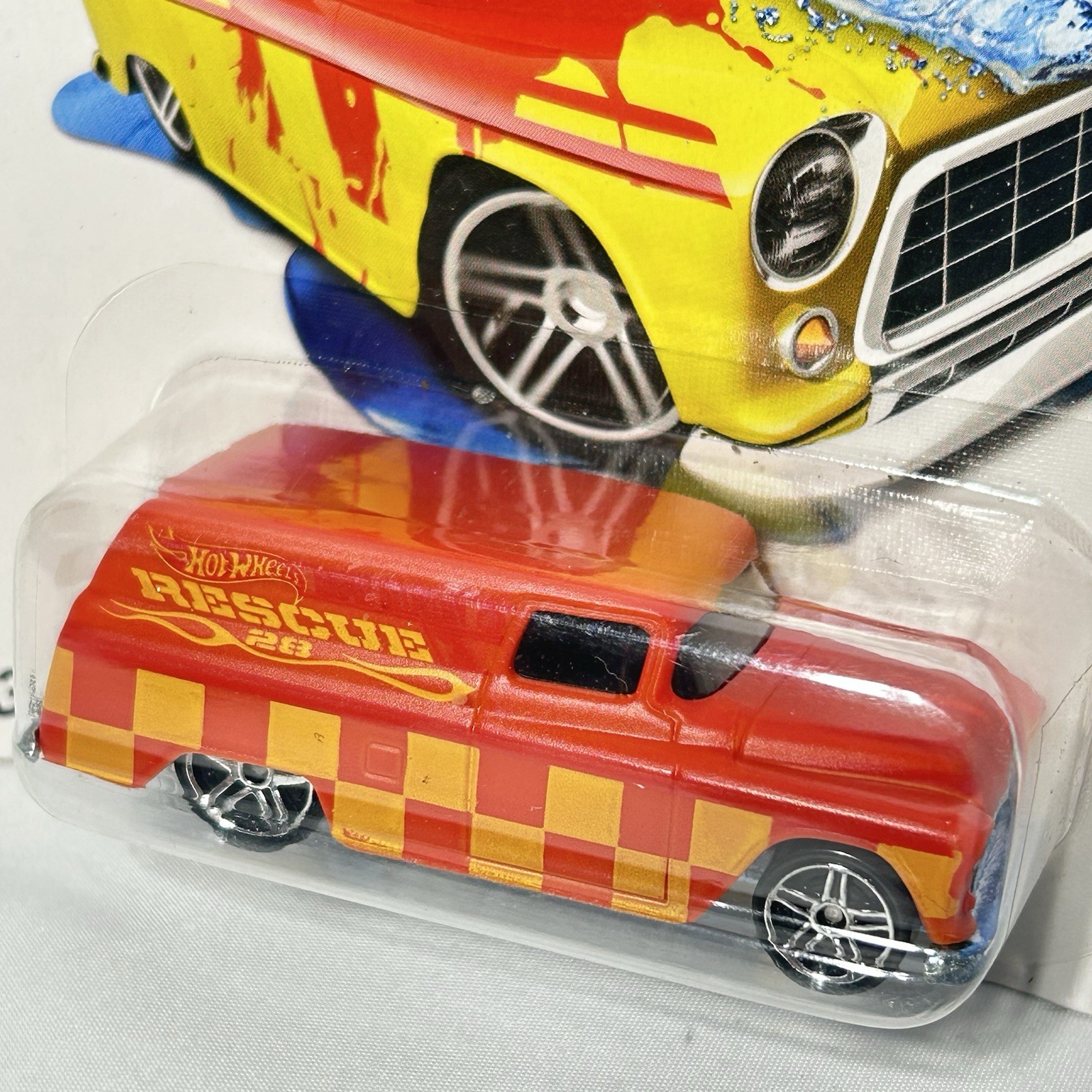 2013 Hot Wheels Color Shifters 1955 Chevy Panel Truck red/yellow PR5’s
