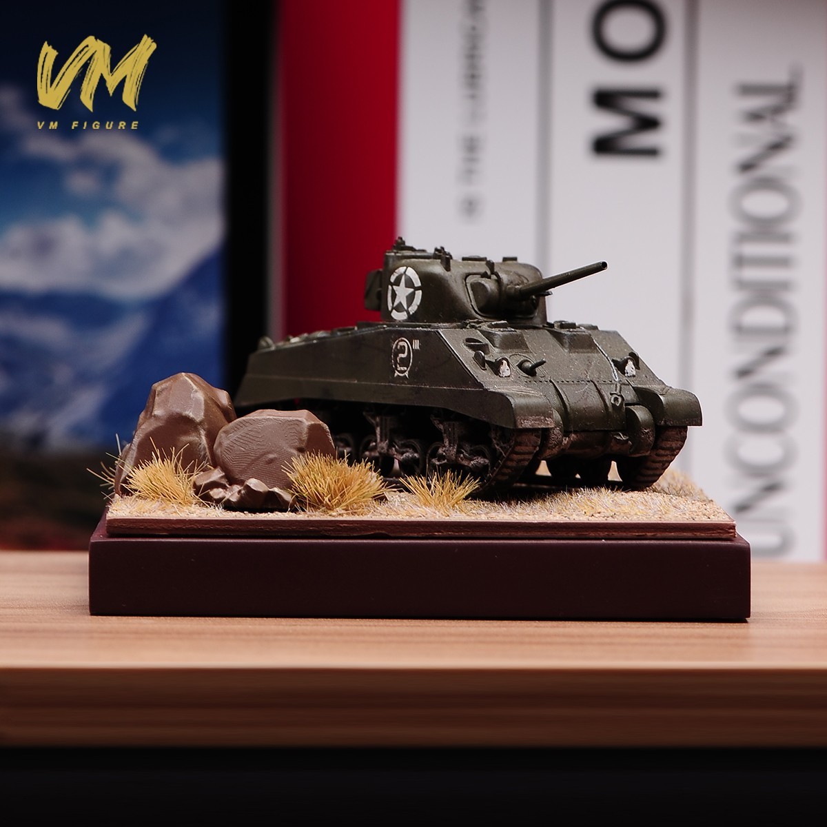 1/64 Resin Desert Diorama Display Base Square Scenery Platform for Car Figures