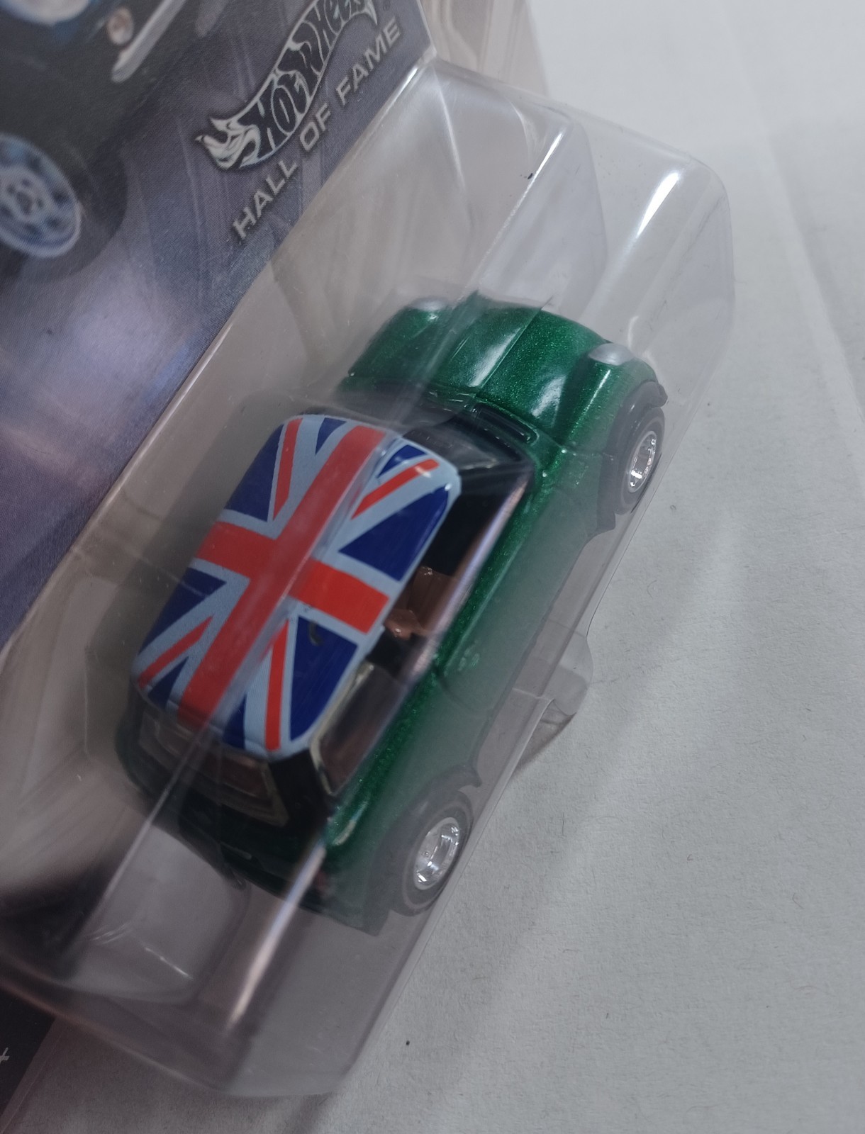 Hot Wheels Hall Of Fame 2001 Mini Cooper 1:64 Green Diecast Real Riders Peterson