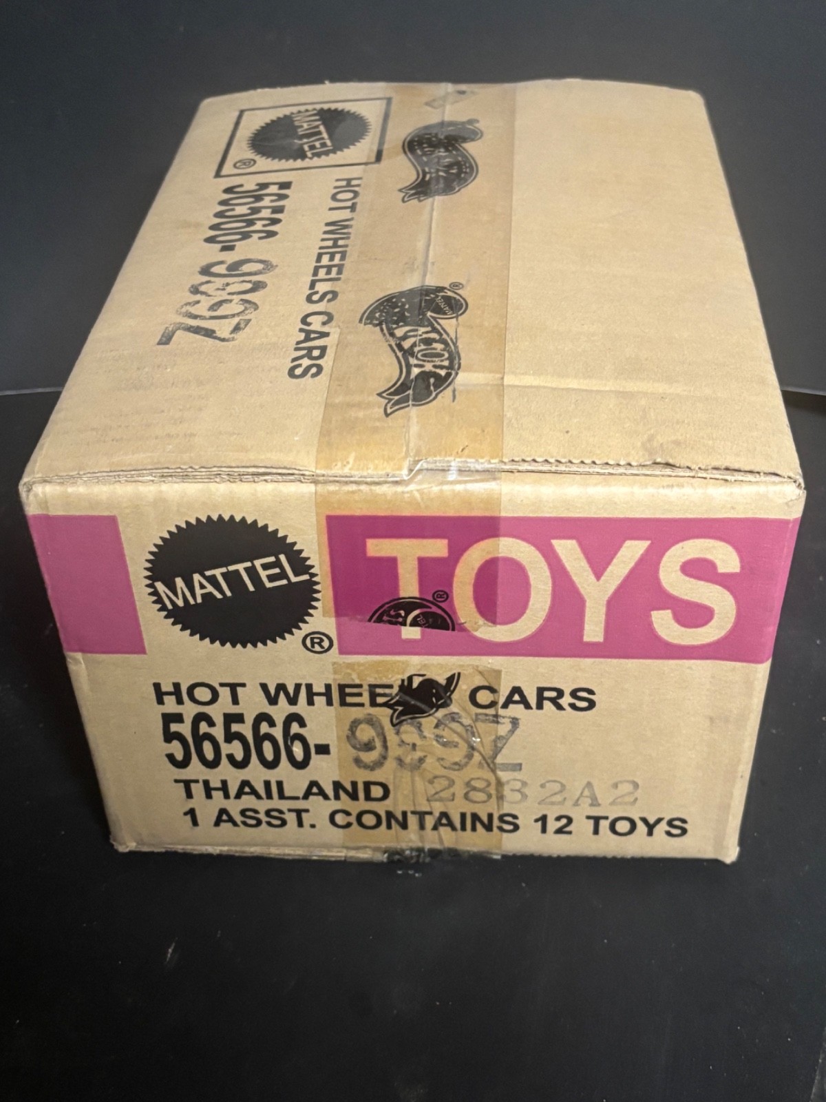 Hot Wheels Case 56556-999Z Sealed Box of 12 Hot Rod & Rod Custom Unopened Box