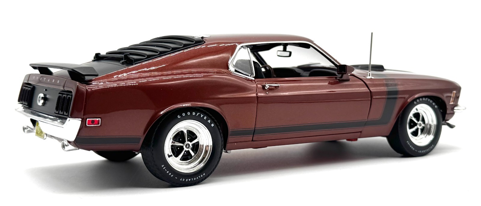 1/18 1970 Mustang Boss 302, Chestnut Metallic – Supercar Collectibles Exclusive