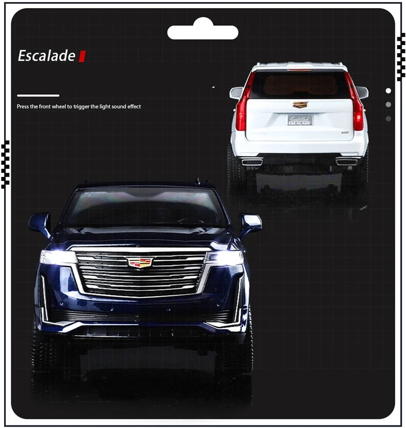 2021/2025 Cadillac Escalade – Black -1:24 Scale