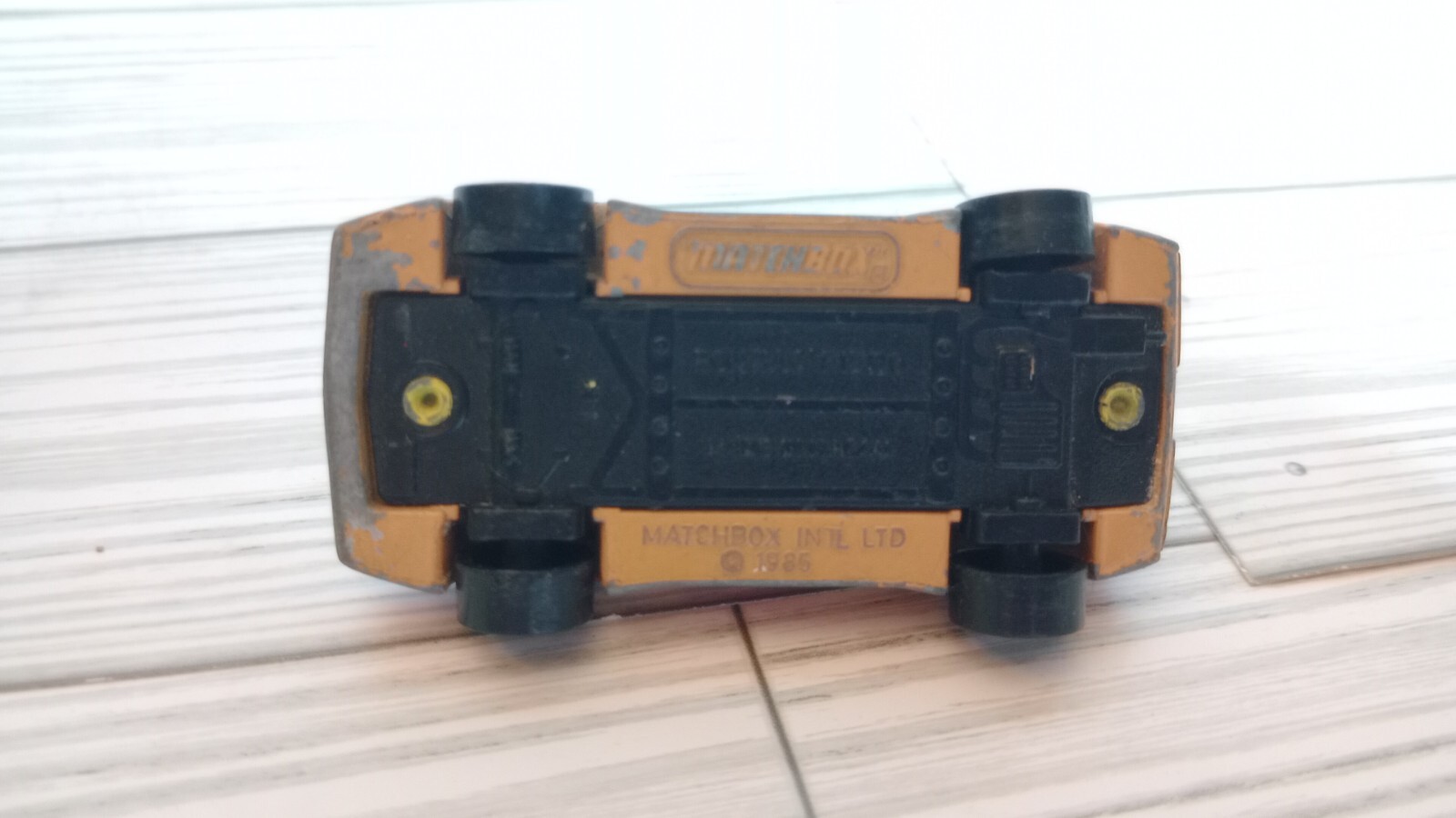 1985 Matchbox Pontiac Fiero Stock Car #2 Protech Fire Systems #16 For Restore