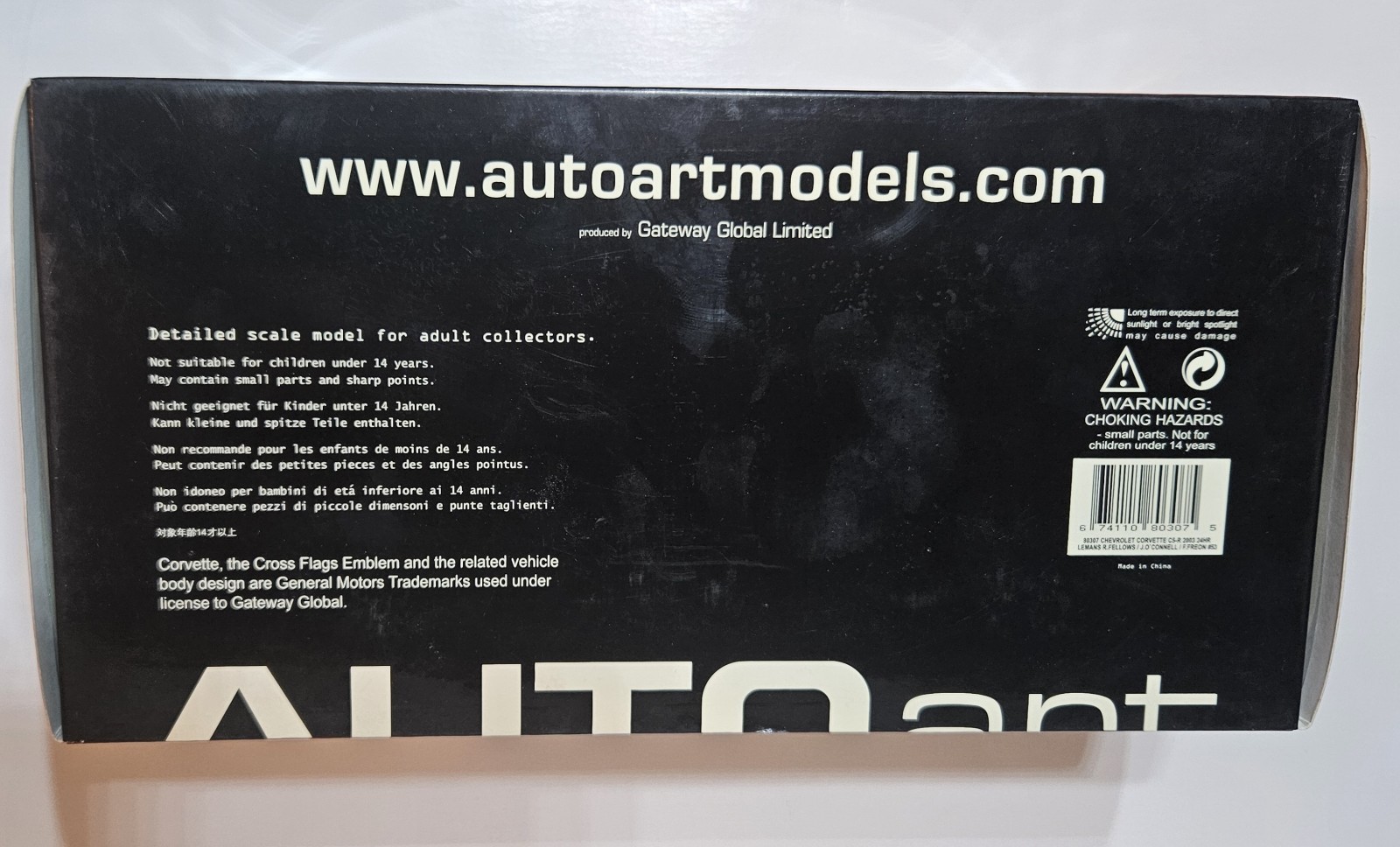2003 Corvette C5R #53 Auto Art Racing Division 1:18 NEW SEALED 24Hrs Lemans