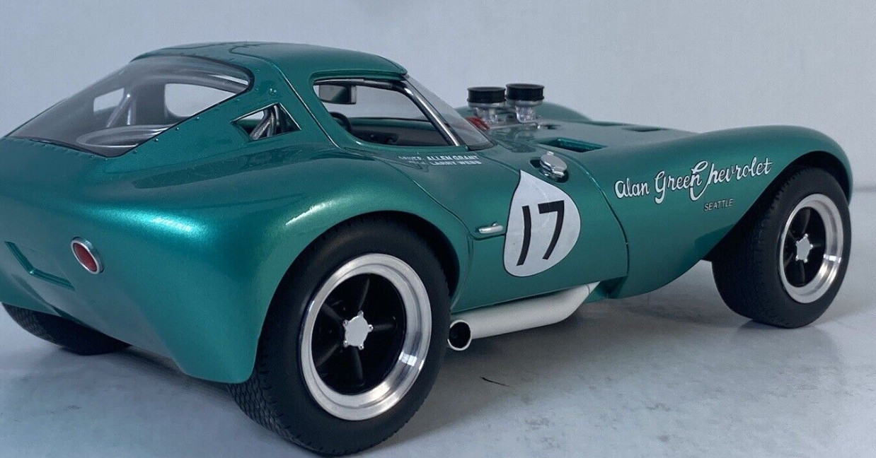 Race Car1 18Le Mans24Racing Custom Built1960s Vintage GT Concept Carousel Gray12