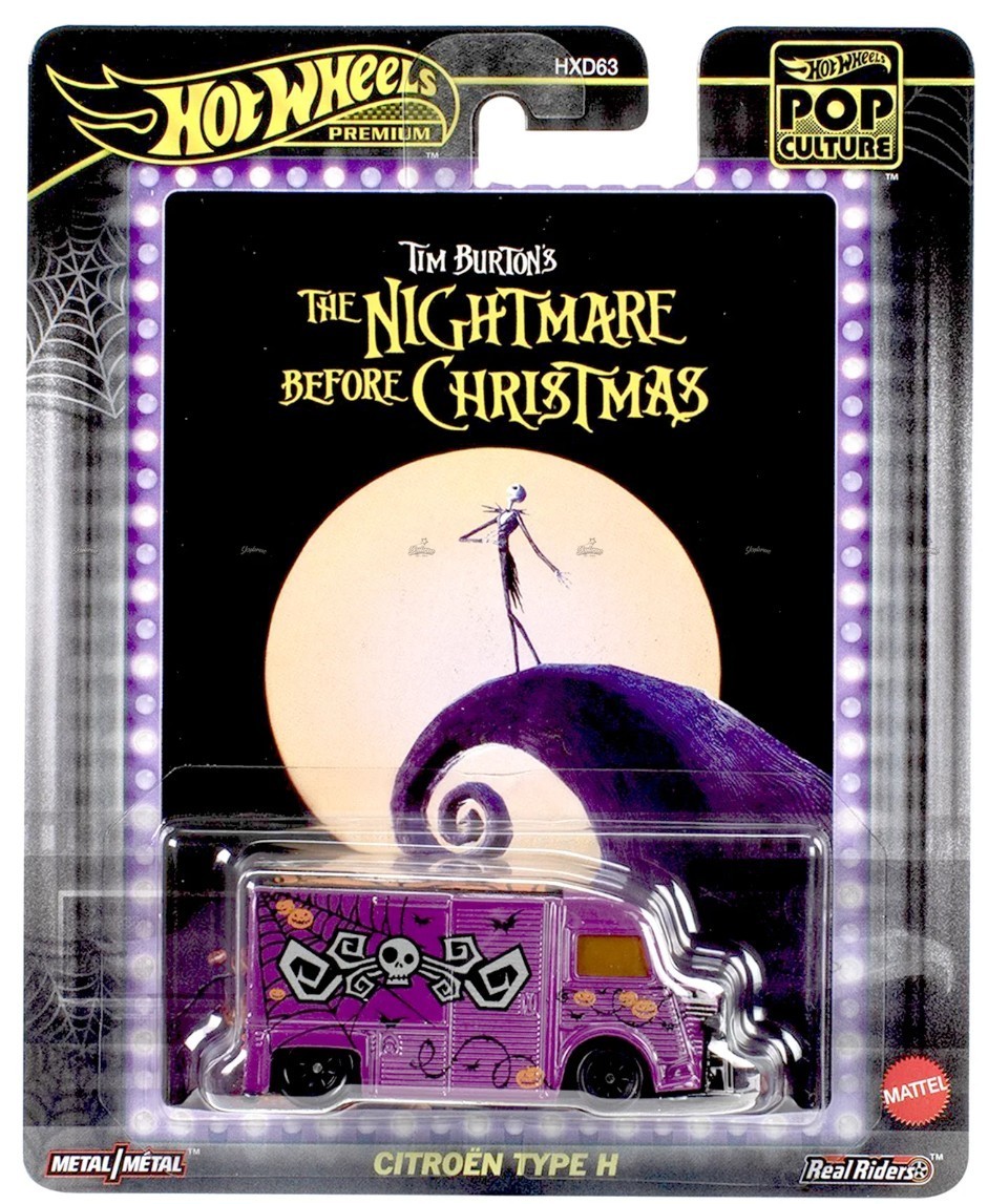 Hot Wheels 2025 Pop Culture The Nightmare before Christmas Citroen Type H