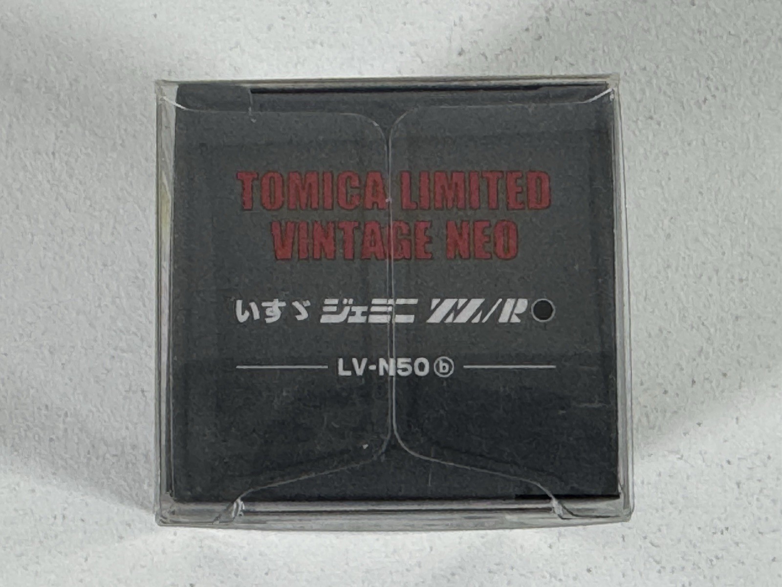 Tomica Limited Vintage NEO LV-N50b Isuzu Gemini ZZ/R Black 1:64