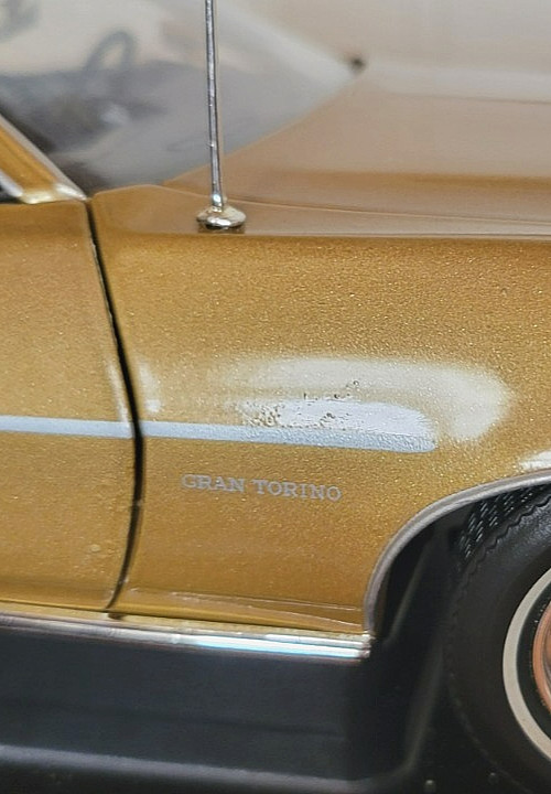 1976 Ford Gran Torino Bronze 1:18 Ertl American Muscle 33199