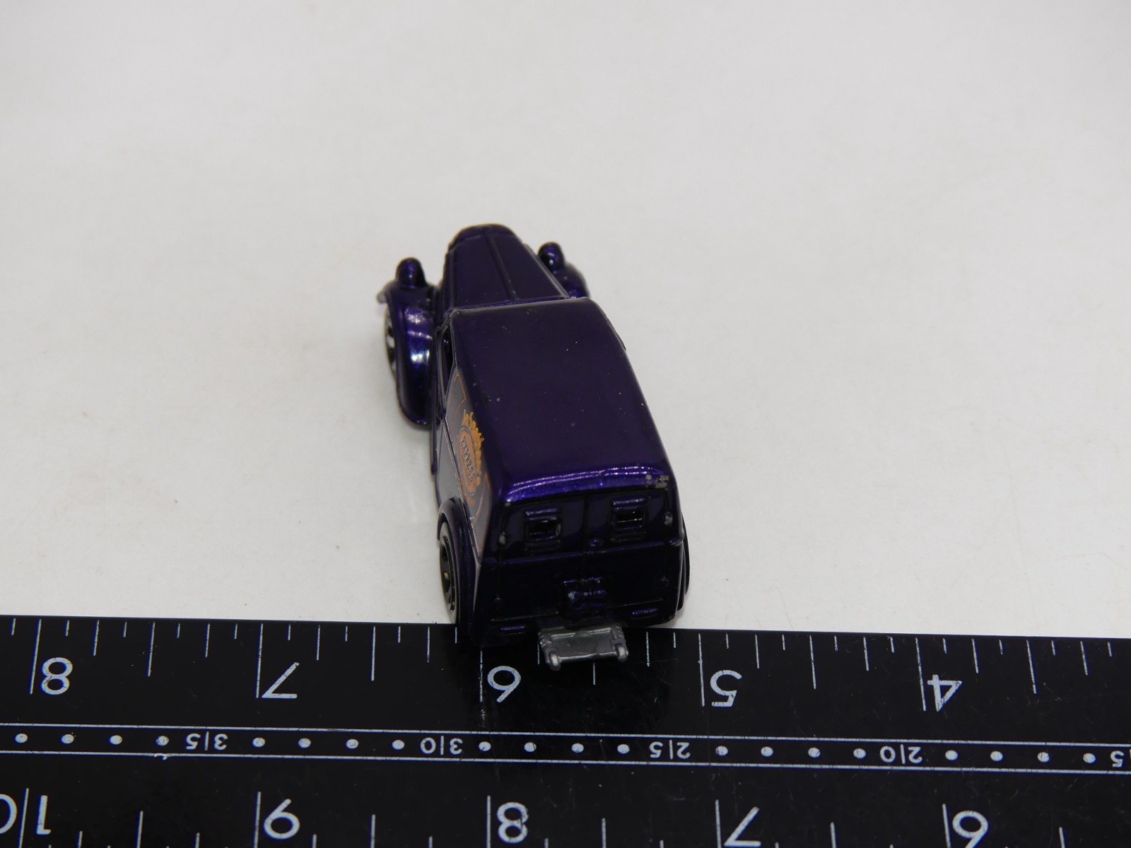 2017 Hot Wheels Anglia Panel Truck Diecast Car Purple Jonathan’s Express Toys