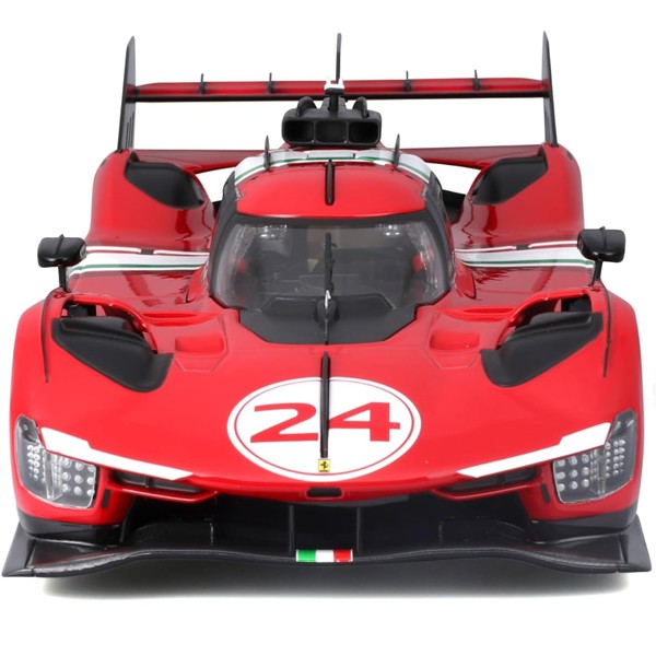 Bburago 1:18 Ferrari 499P Modificata #24 Red Model Car