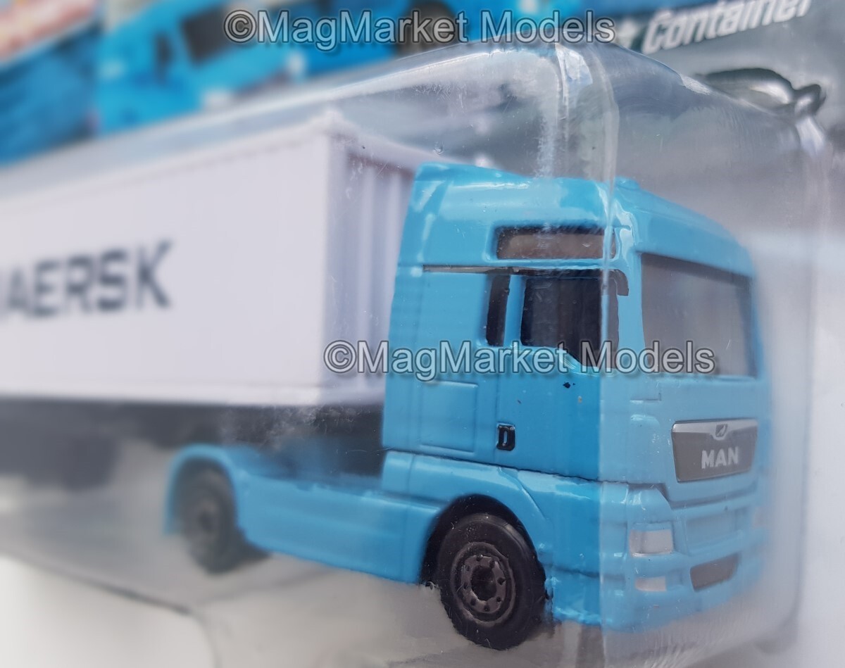 Majorette · MAN TGX + 40ft Maersk Container · Brand New · Free UK P&P