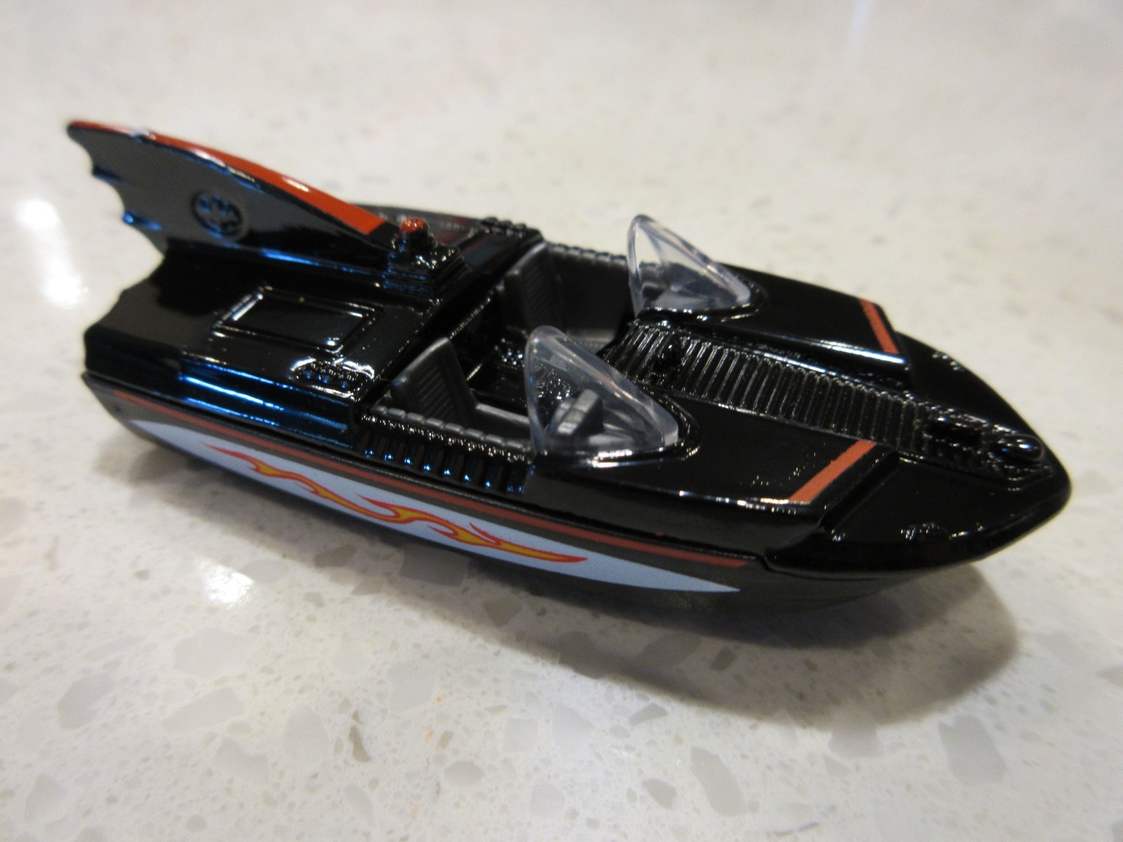 2026 Hot Wheels Batman TV Series 1966 Bat Boat BLACK Diecast 1:64 Toy Car
