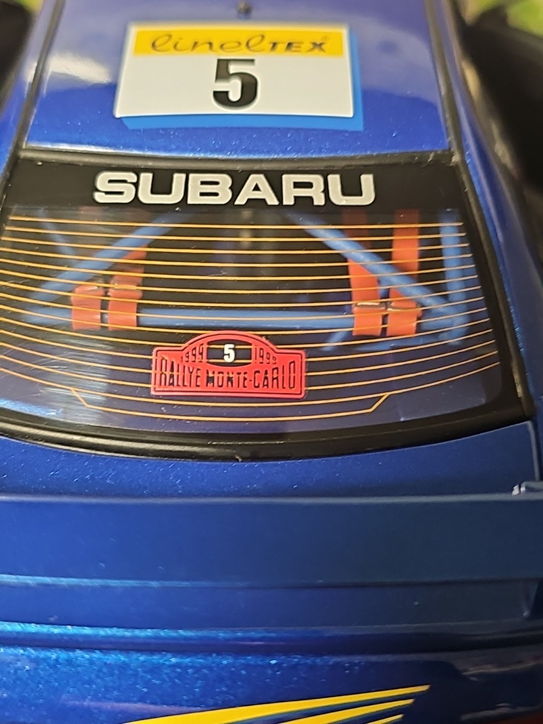 Autoart 89992 – Subaru Impreza WRC Monte Carlo Rally Burns Reid 1:18 Diecast Car