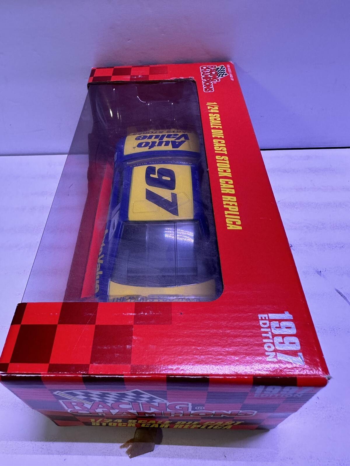 1997 Racing Champions Auto Value #97 Darryl Waltrip 1:24th race car