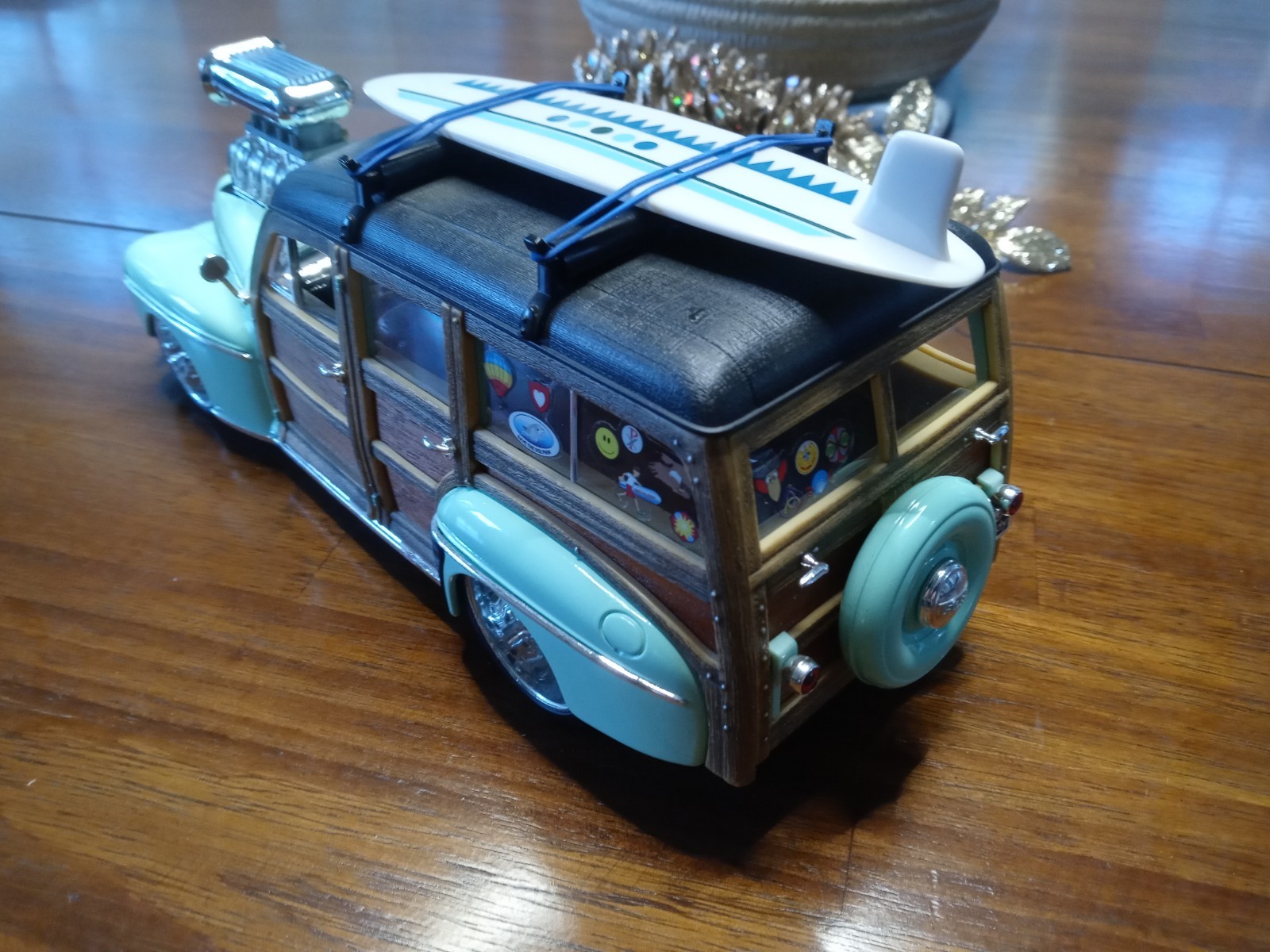 1/18 Custom Signature Series 1948 Ford Woody Wagon Ratfink Ratrod Hotrod Cool