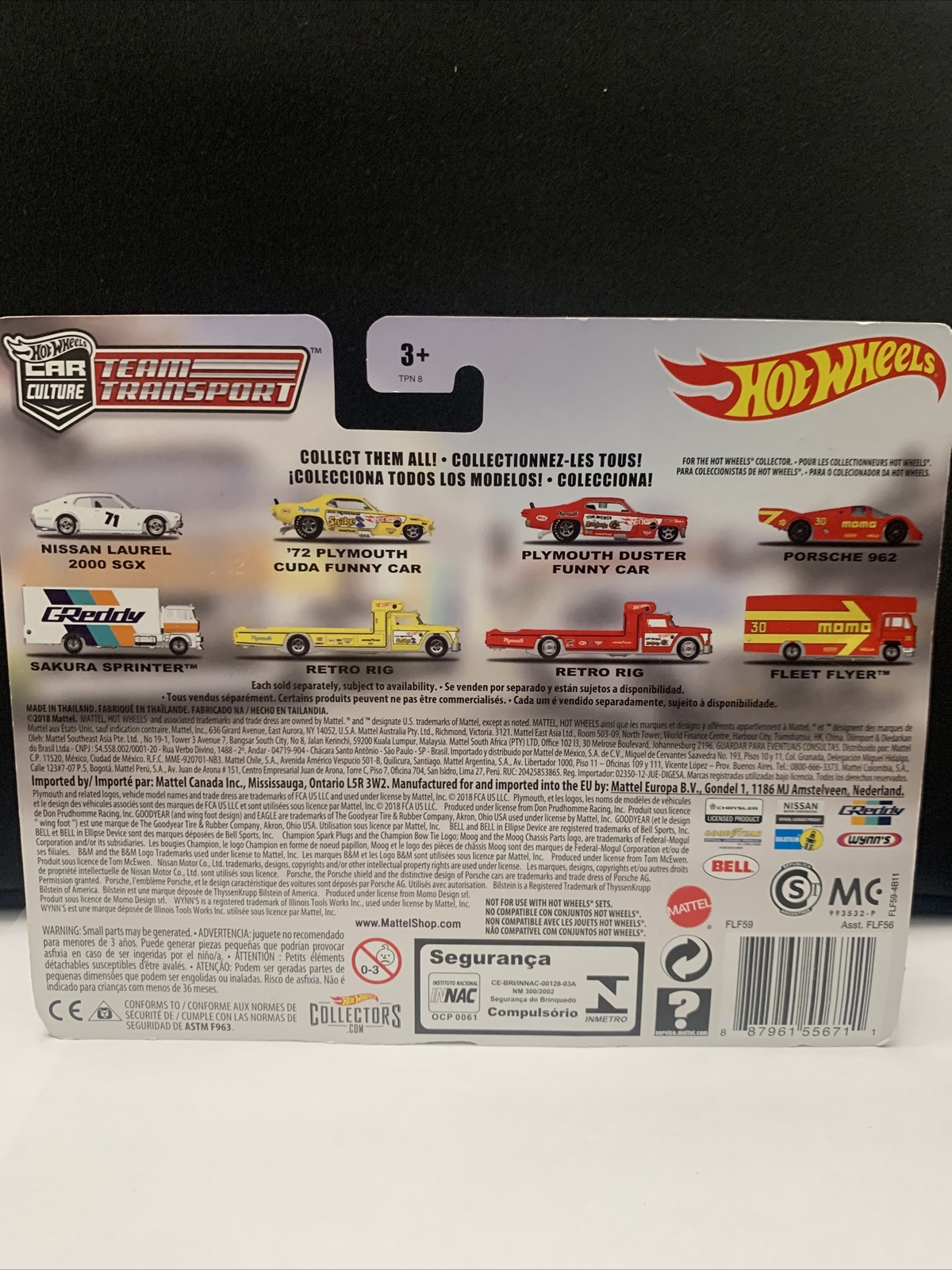Hot Wheels Car Culture Team Transport – NISSAN LAUREL 2000 SGX SAKURA SPRINTER