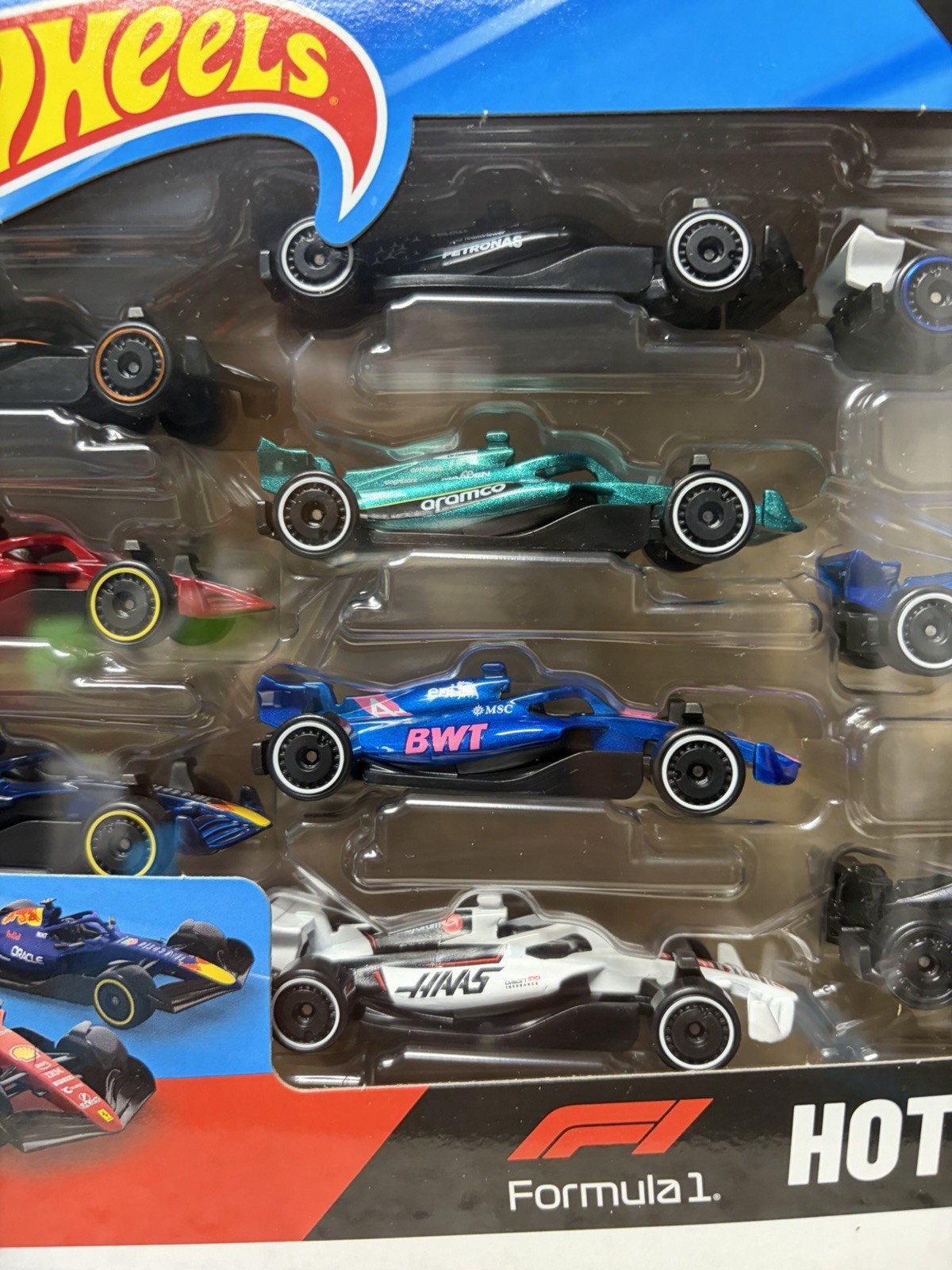New 🔥 Hot Wheels Formula 1 2025 Racing Team 10-Pack New Ferrari F1🔥