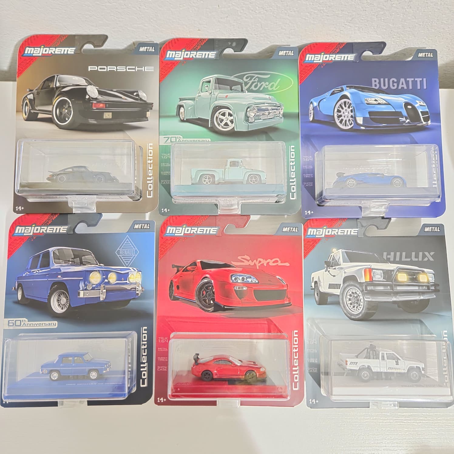 2026 Majorette Collection Wave 4 Complete set of 6 1:64 Scale Cars
