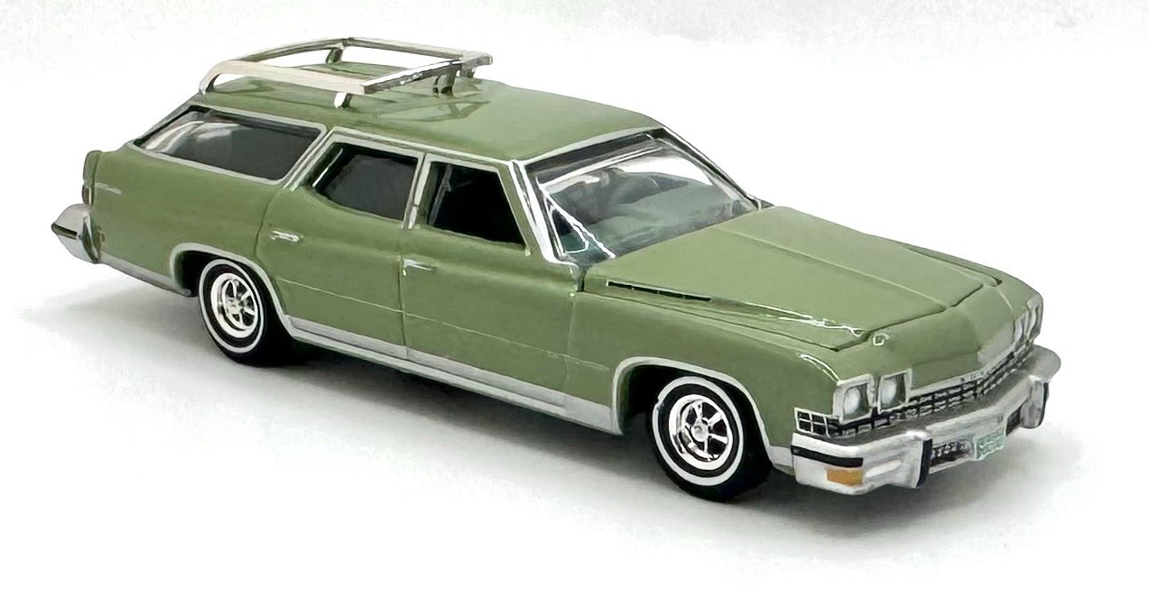 1974 Buick Estate Wagon 455 V8 – Ranch Green – 1/64 “S” Scale – B Body