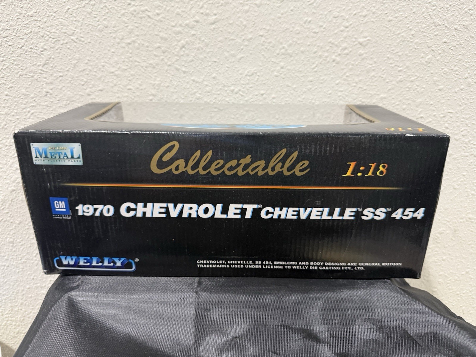 Welly 1970 Chevrolet Chevelle SS 454 Metal Diecast 1:18 NEW