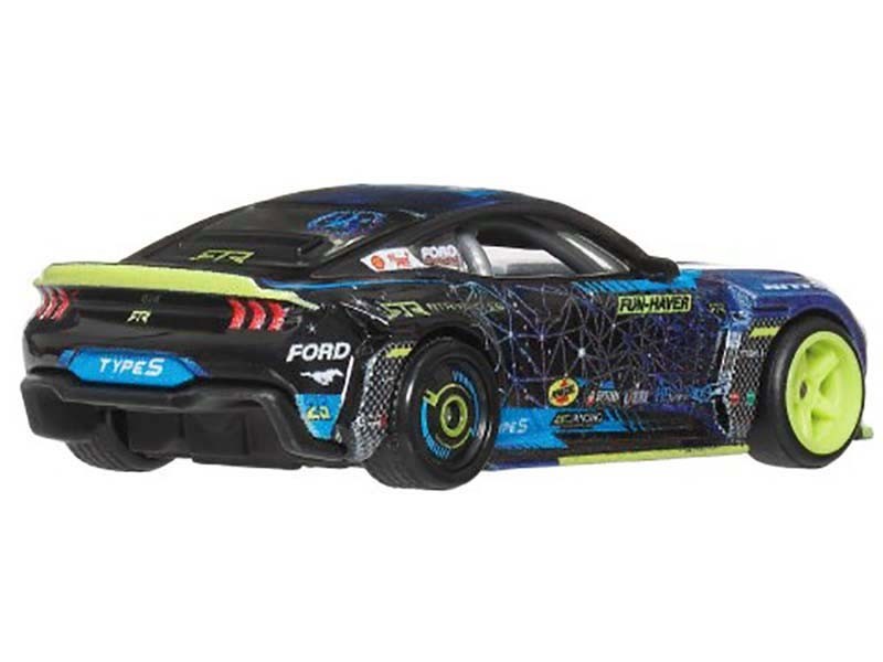 2024 FORD MUSTANG RTR SPEC 5-FD DARK BLUE DIECAST MODEL CAR BY HOT WHEELS JBK48