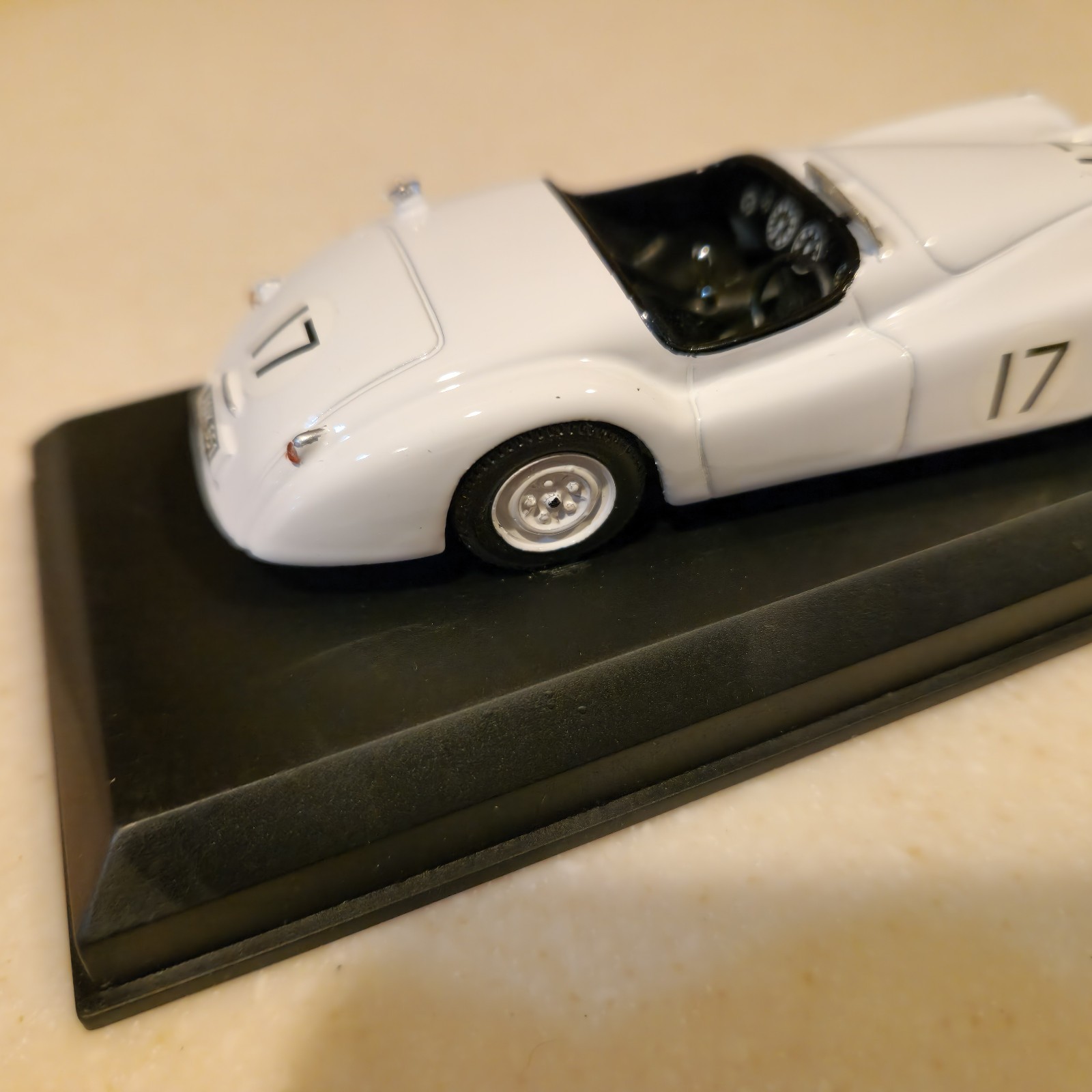 1:43 Top Model Collection 1950 Jaguar XK 120, Le Mans 1950 #17 White