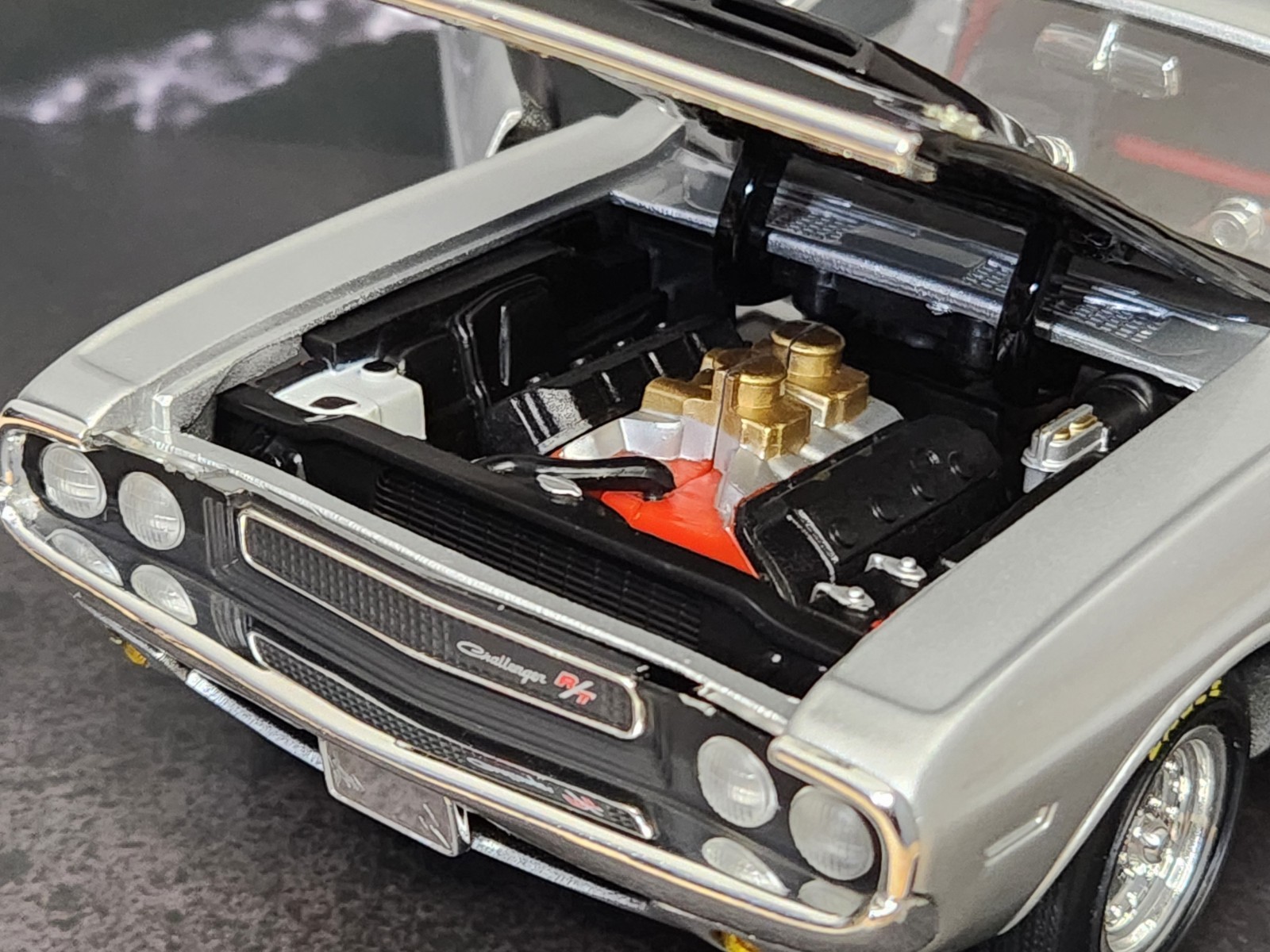 1/18 ERTL 1970 CHALLENGER-CUSTOM BUILT-READ DESCRIPTION FULLY!!