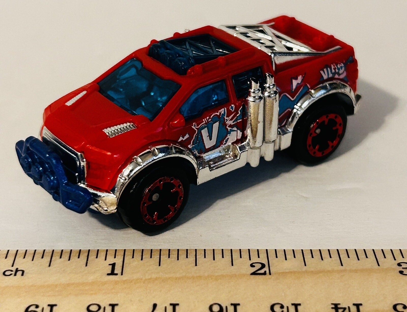 Zuru Red Metal Machines T-REX Attack Vehicle Car Truck 1:64 Scale Red Wheels