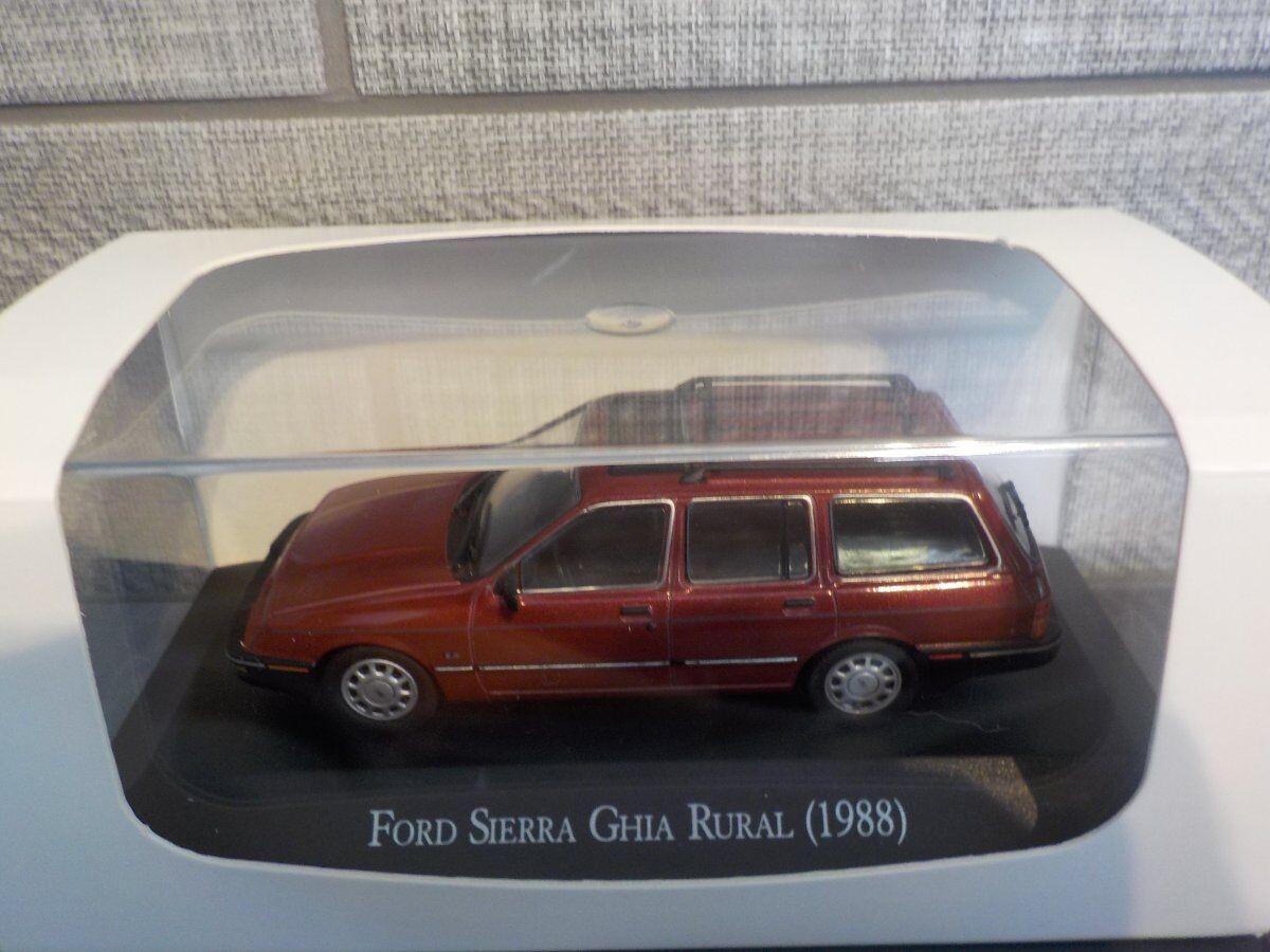 Ford Sierra Ghia Rural Estate Car – Metalic Red – 1988 MODEL CAR 1:43